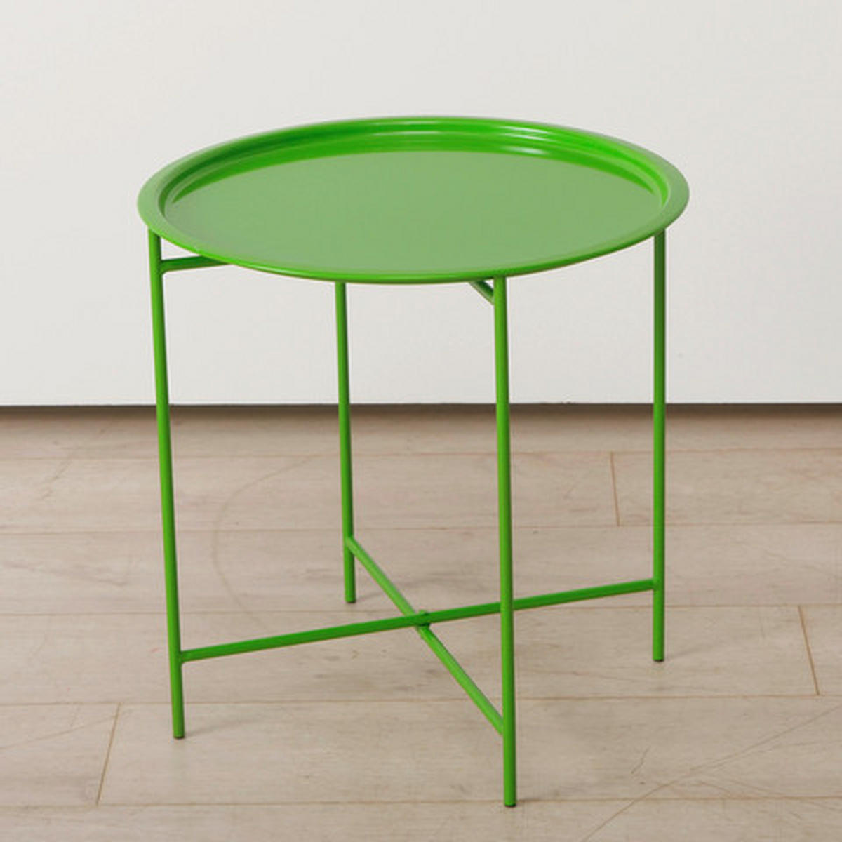 TABLETTTISCH Grün  - Grün, Basics, Metall (46/47cm) - Boltze Home