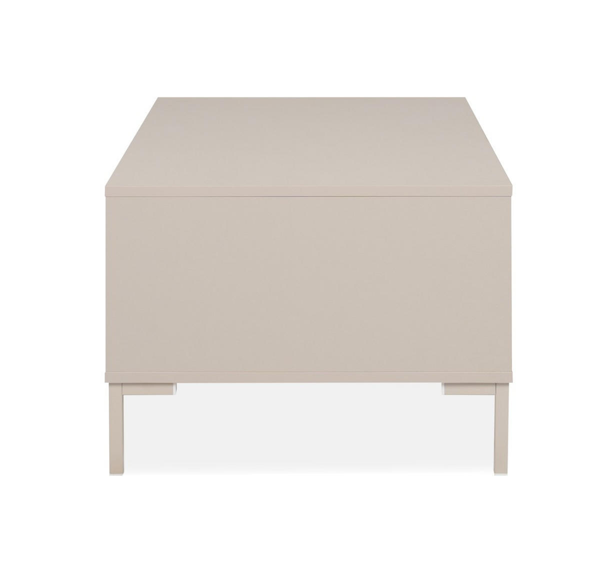 COUCHTISCH in Holzwerkstoff 100/60/43 cm  - Kaschmir, Design, Holzwerkstoff/Metall (100/60/43cm) - MID.YOU