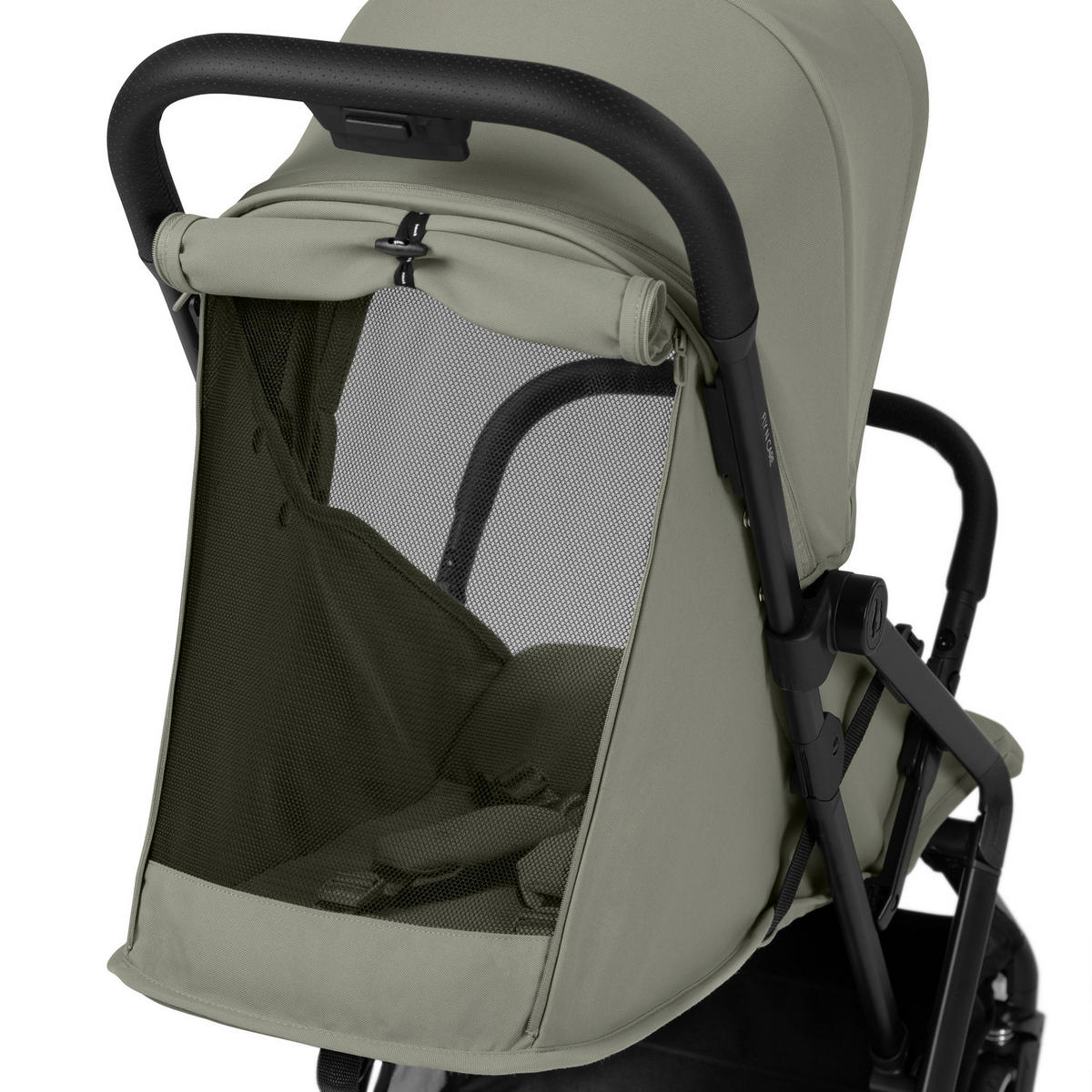 BUGGY Fly N Care  - Salbeigrün/Schwarz, Basics, Textil/Metall (80/45/100cm) - Hauck