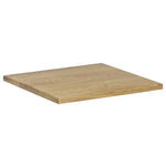 WASCHTISCH-ABDECKPLATTE 42/2/42,2 cm  - Eichefarben, KONVENTIONELL, Holz (42/2/42,2cm) - Linea Natura