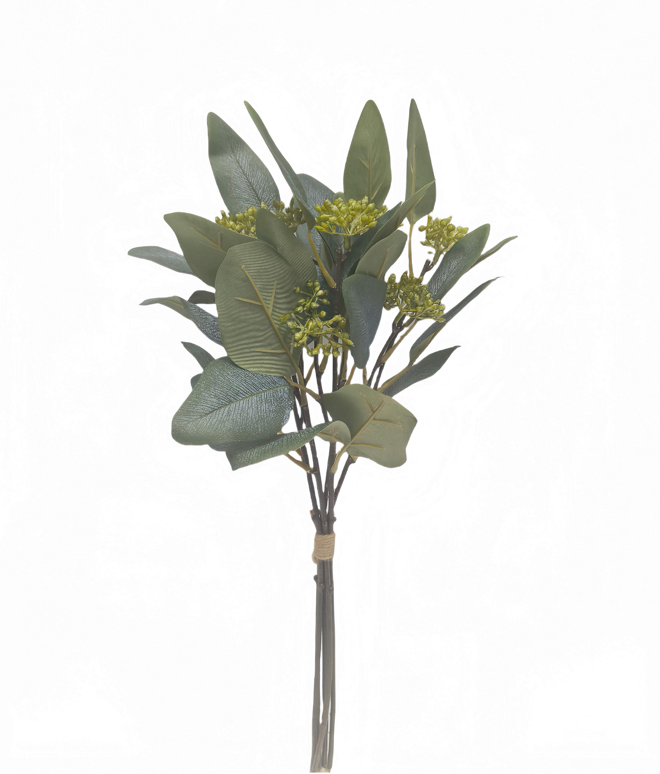 KUNSTBLUME  - Weiß/Grün, Basics (35cm)