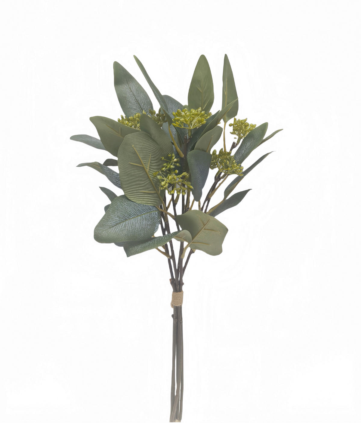 KUNSTBLUME  - Weiß/Grün, Basics (35cm)