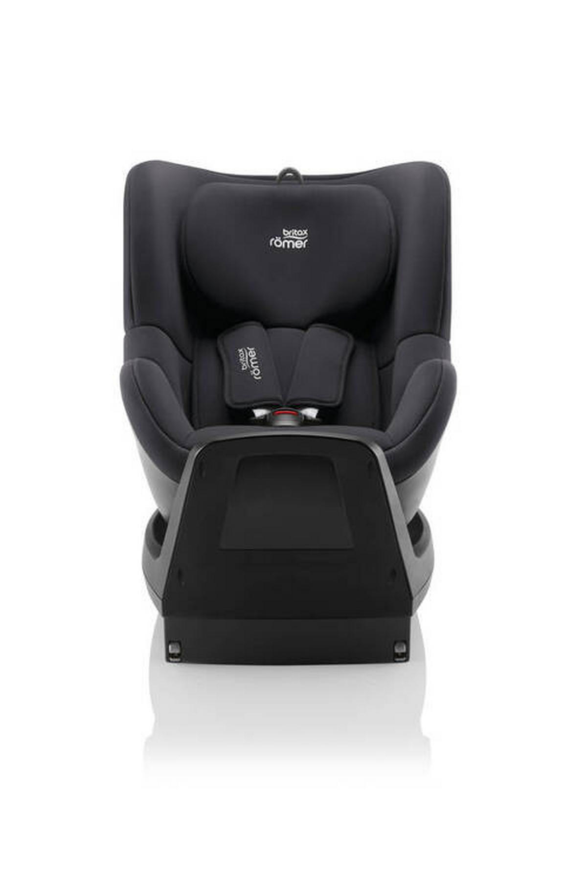 REBOARDER-KINDERSITZ Dualfix Plus  - Dunkelgrau, Basics, Kunststoff/Textil (44/55cm) - Britax Römer