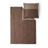BETTWÄSCHE Makosatin 140/200 cm  - Braun, Basics, Textil (140/200cm) - S. Oliver
