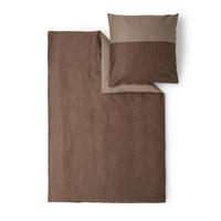 BETTWÄSCHE s.Oliver Makosatin 155/220 cm  - Braun, Basics, Textil (155/220cm) - S. Oliver