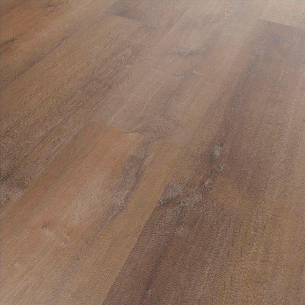 DESIGNBODEN More+  per  m² - Eichefarben, Basics, Kunststoff (121/22/0.5cm)