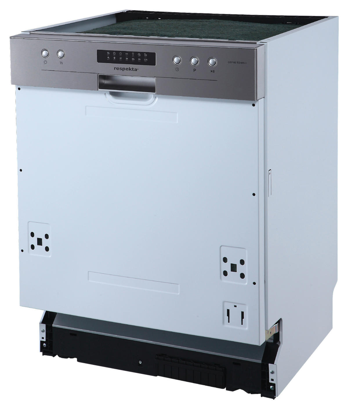 GESCHIRRSPÜLER GSP60TIDM  - Edelstahlfarben/Weiß, Trend, Metall (59,8/81,5/57cm) - Respekta
