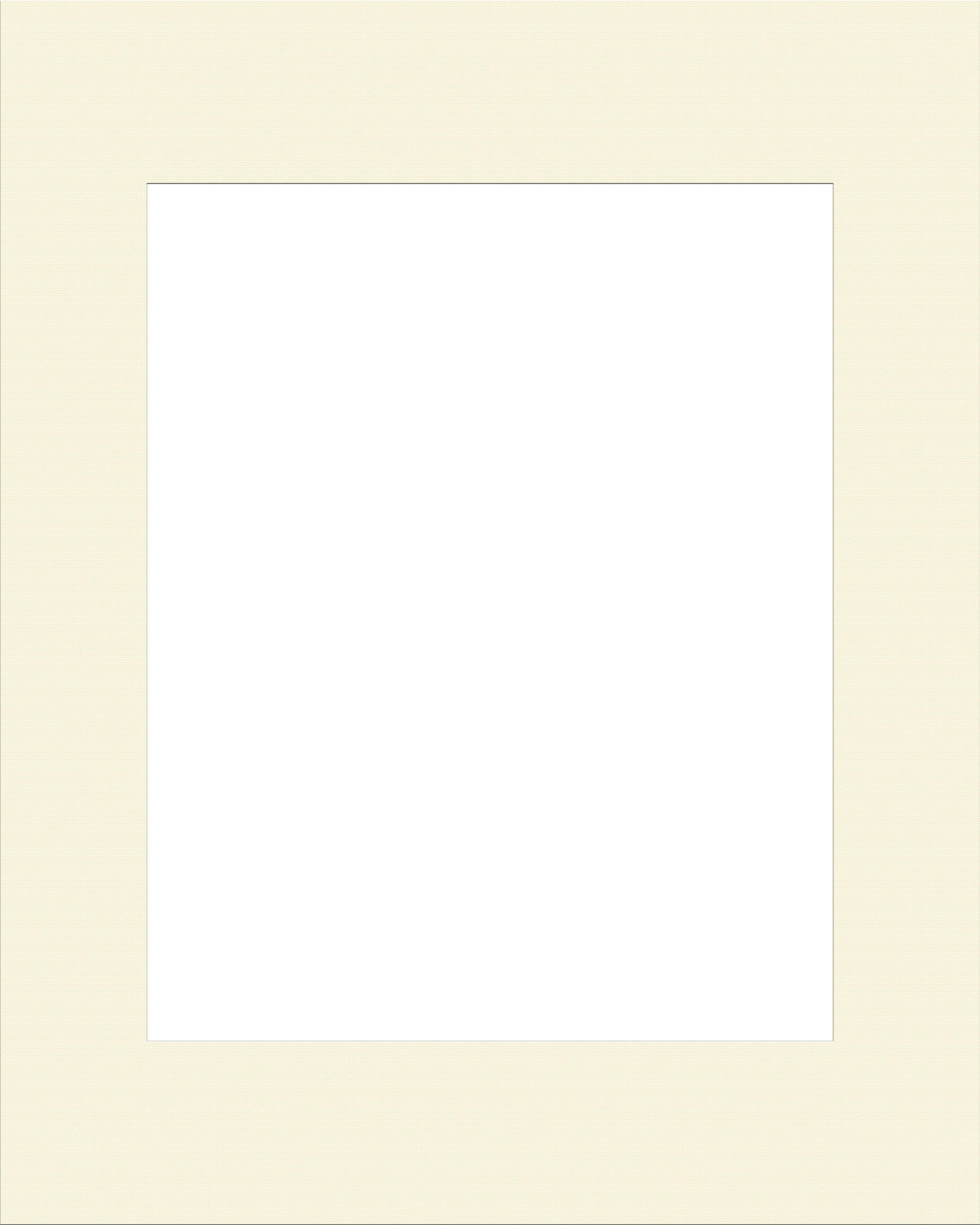 PASSEPARTOUT Creme  - Creme, Basics, Papier (40/50/0,1cm)