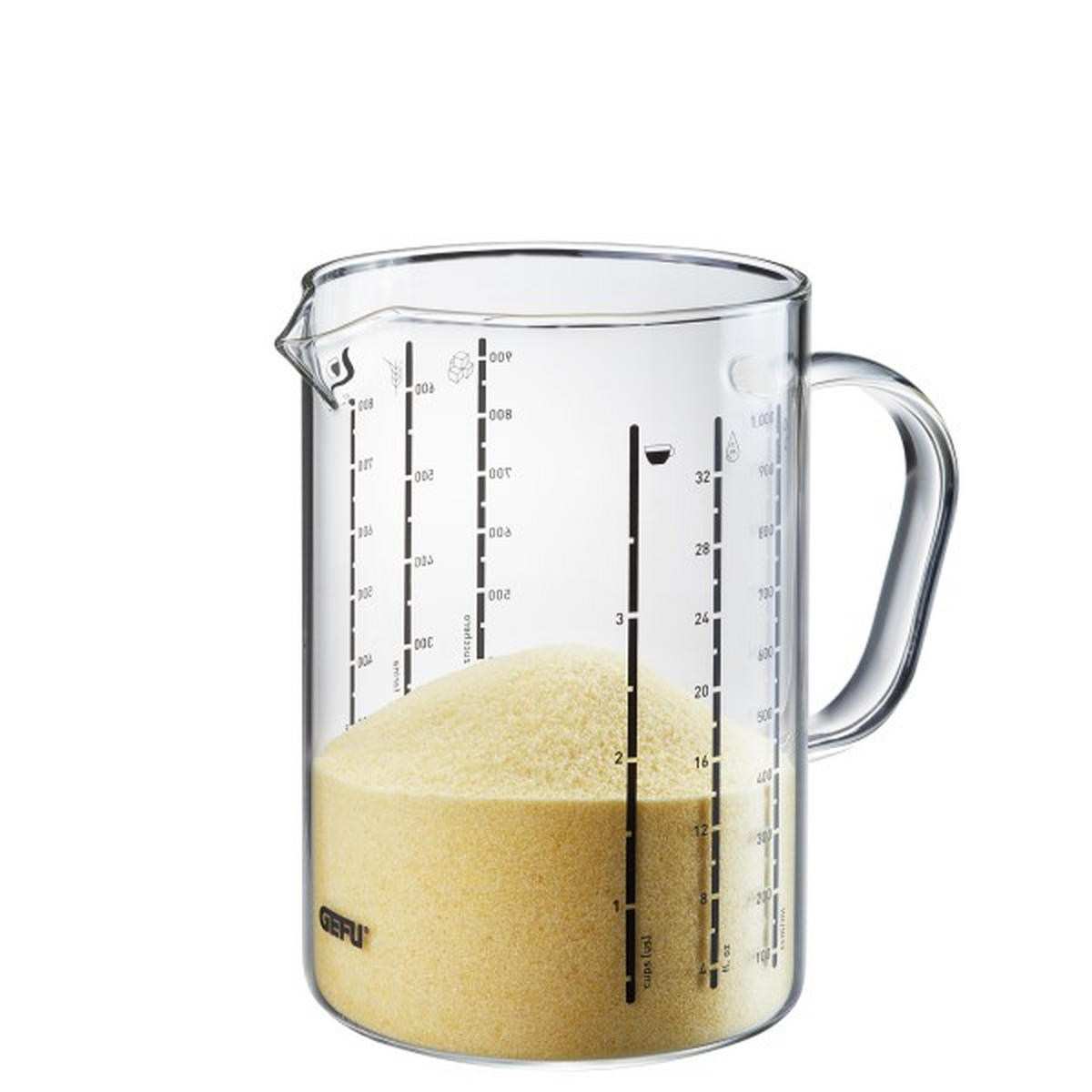 MESSBECHER - Basics, Glas (1000ml) - Gefu
