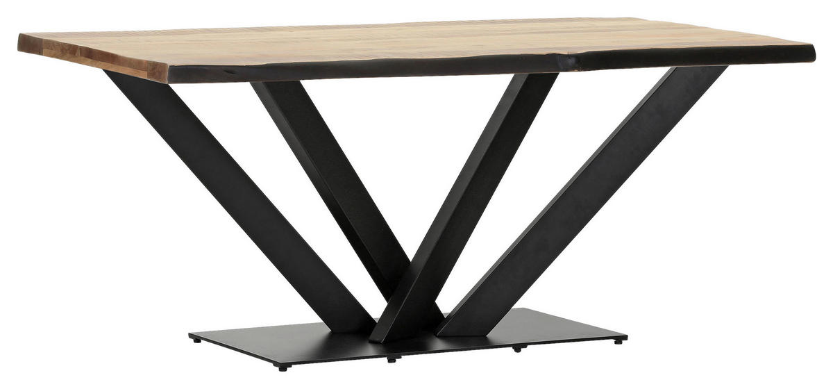 TISCHPLATTE Akaziefarben   - Akaziefarben, Design, Holz (180/90/5cm) - Landscape