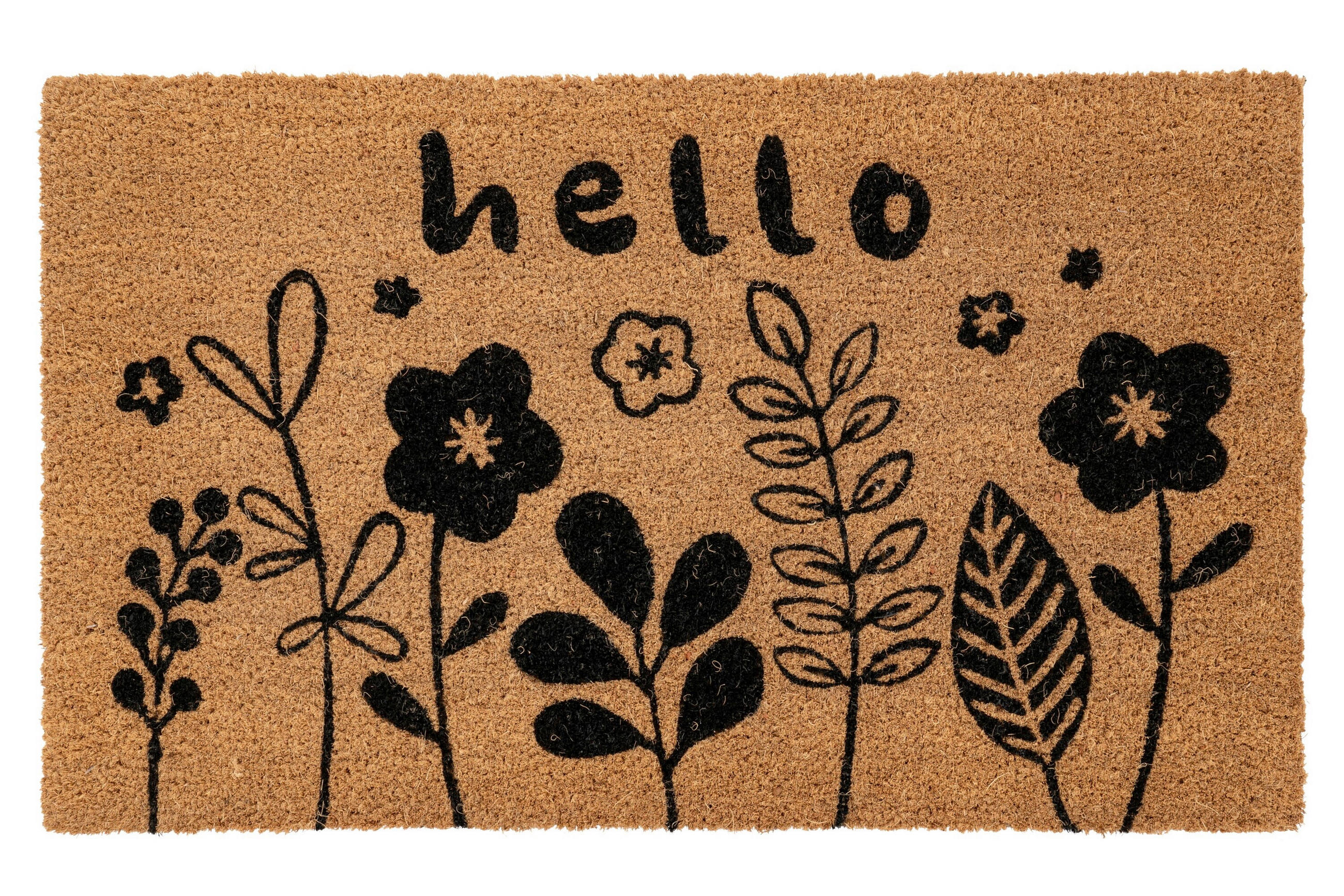 FUßMATTE  45/75 cm  Hellbraun  - Hellbraun, Basics, Textil (45/75cm) - Kayoom