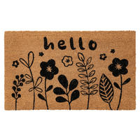 FUßMATTE  45/75 cm  Hellbraun  - Hellbraun, Basics, Textil (45/75cm) - Kayoom