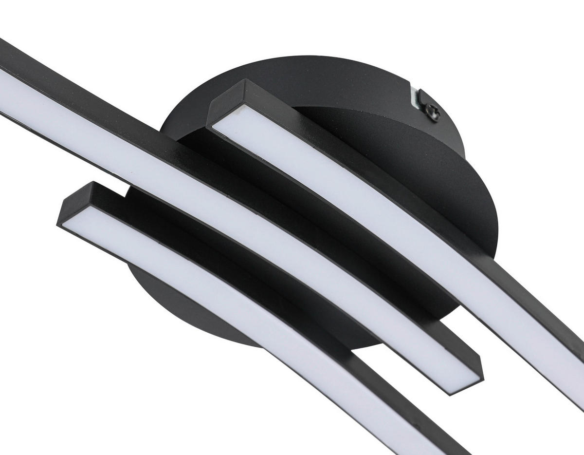 Plafonieră Cu Led 18 W    54,5/14/6,5 cm  - alb/negru, Basics, plastic/metal (54,5/14/6,5cm) - Boxxx