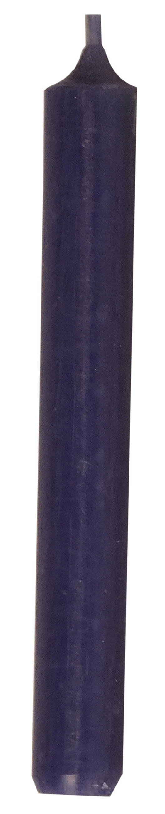 STABKERZE - Dunkelblau, Basics, Naturmaterialien (2,2/18cm) - Steinhart
