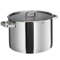 SUPPENTOPF SAN REMO 9.5 L  - Transparent/Silberfarben, Basics, Glas/Kunststoff (26/20,5cm) - KÜCHENPROFI