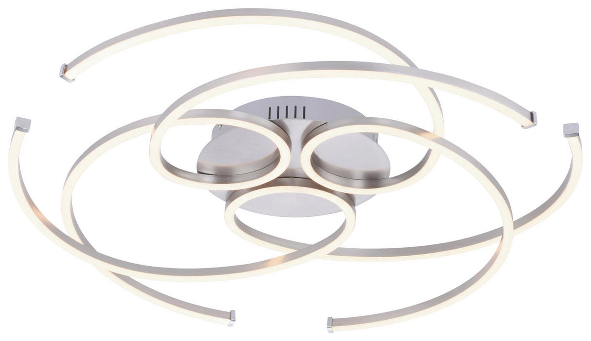 TAKLAMPA 37 W 70/63/10 cm  - silver, Design, metall (70/63/10cm)