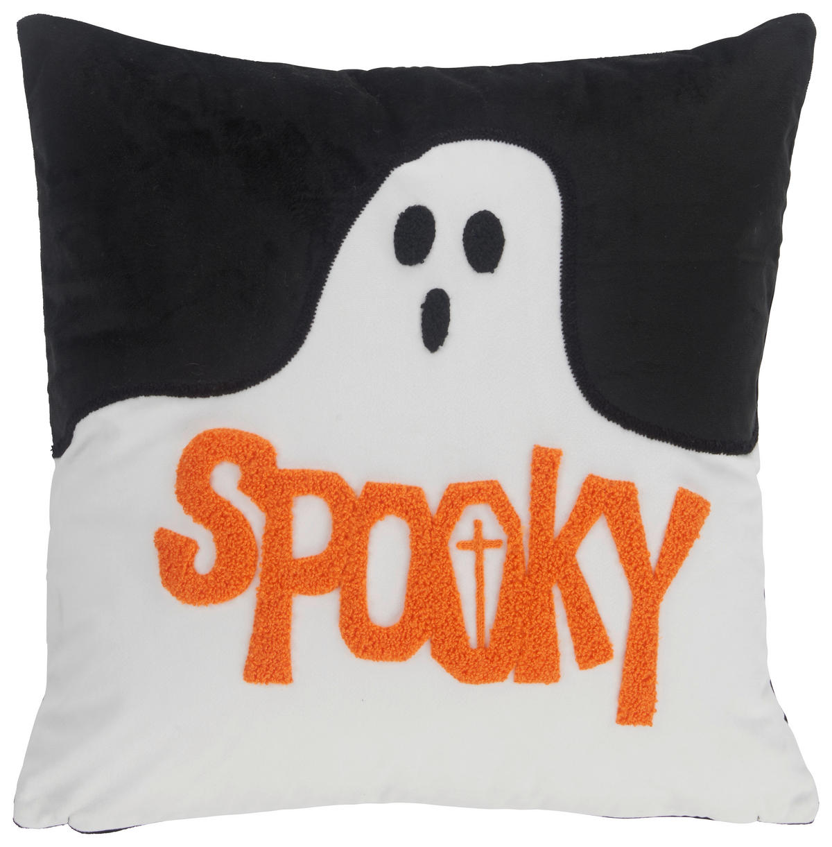 DÍSZPÁRNAHUZAT 45/45 cm  - fekete/fehér, Design, textil (45/45cm) - Novel