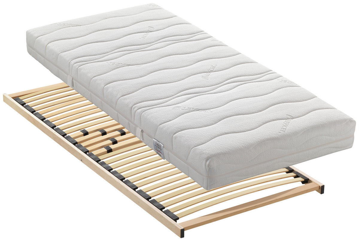 MATRATZENSET 90/200 cm  - KONVENTIONELL, Holz (90/200cm) - Sleeptex