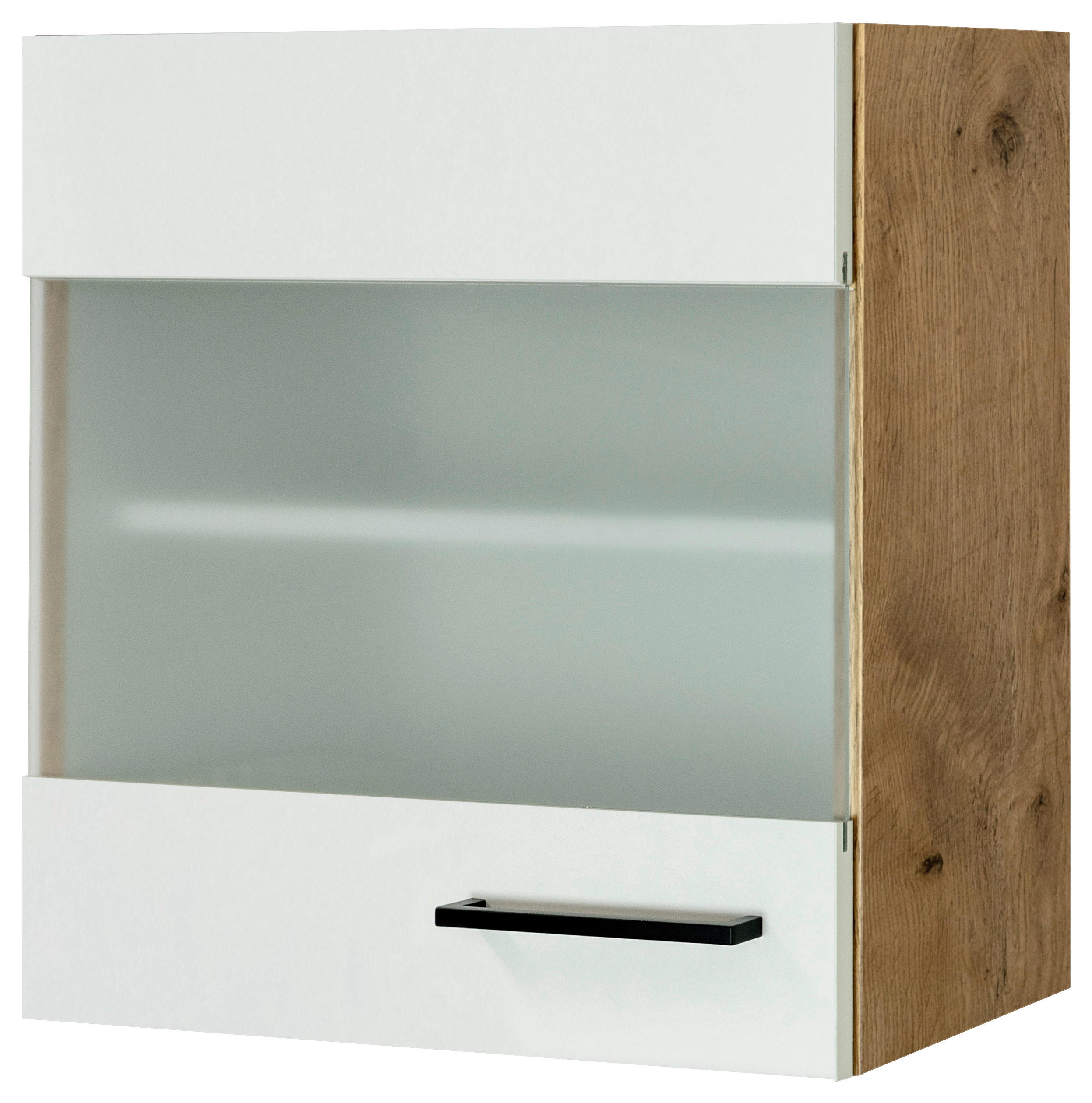 KÜCHENOBERSCHRANK 50/54,8/32 cm  in Eichefarben, Magnolie  - Eichefarben/Magnolie, KONVENTIONELL, Holzwerkstoff/Metall (50/54,8/32cm) - FlexWell