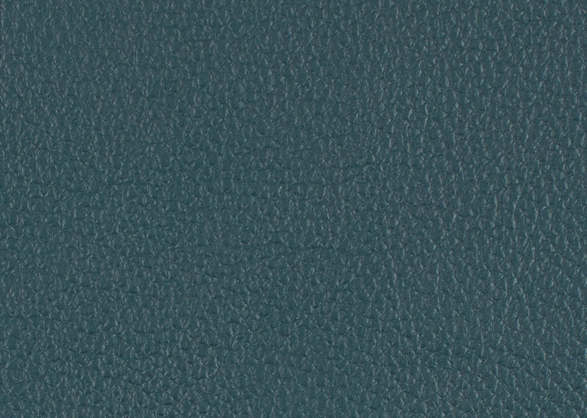 SCHWINGSTUHL  in Nickel Echtleder pigmentiert  - Blau/Edelstahlfarben, Design, Leder/Metall (48/93/65cm) - Ambiente