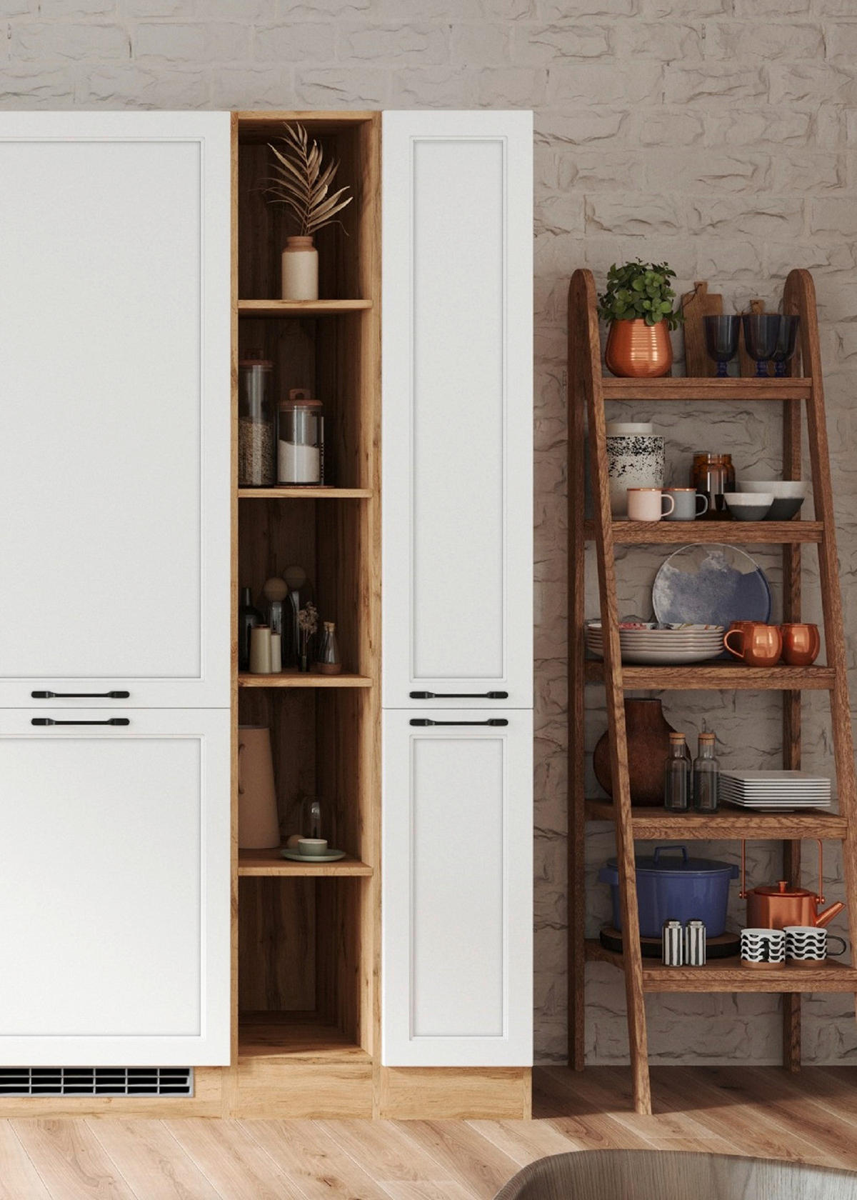 HYLLA i 30/200/60 cm ek Wotan  - ek Wotan, Lifestyle, trämaterial (30/200/60cm) - Held