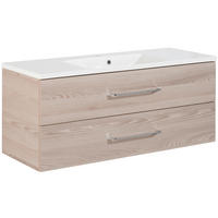 WASCHTISCHKOMBI 120 cm  - Eschefarben/Alufarben, MODERN, Holzwerkstoff/Kunststoff (120cm) - MID.YOU