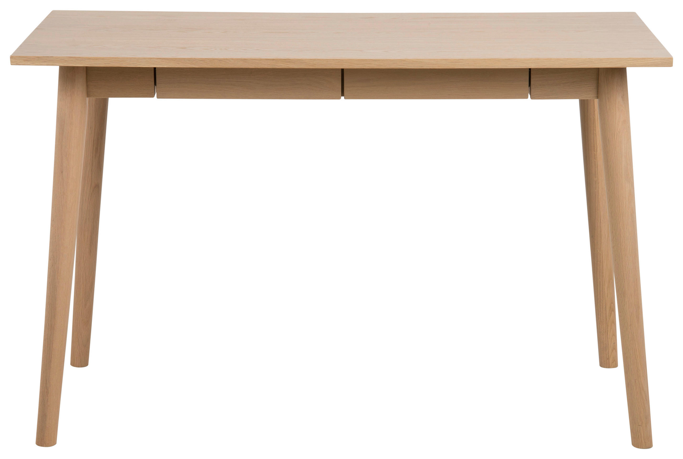 Schreibtisch B 120cm H 75cm Marte, Echtholzfurnier Eiche