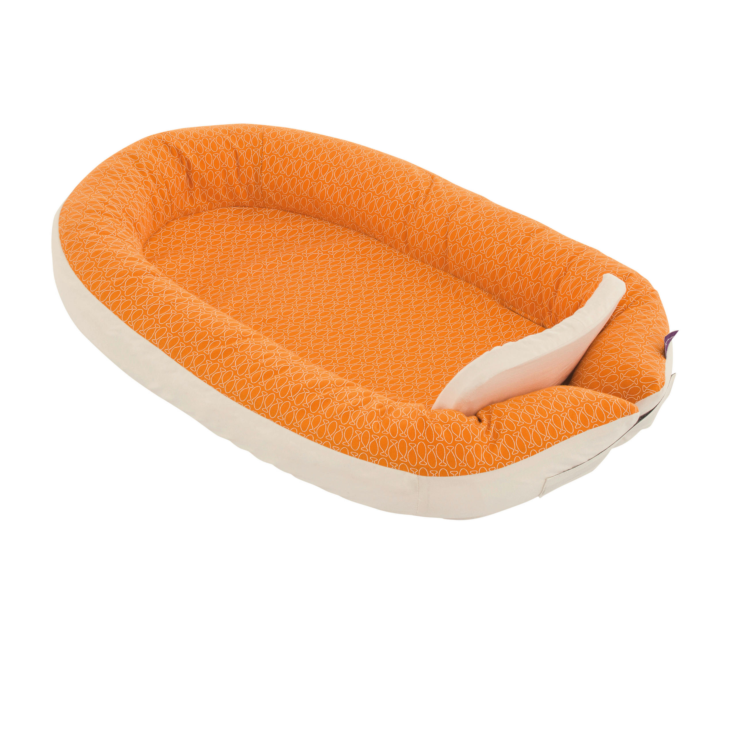 KUSCHELNEST Home Comfort  76/52/8 cm   - Goldfarben/Naturfarben, Basics, Textil (76/52/8cm) - Träumeland