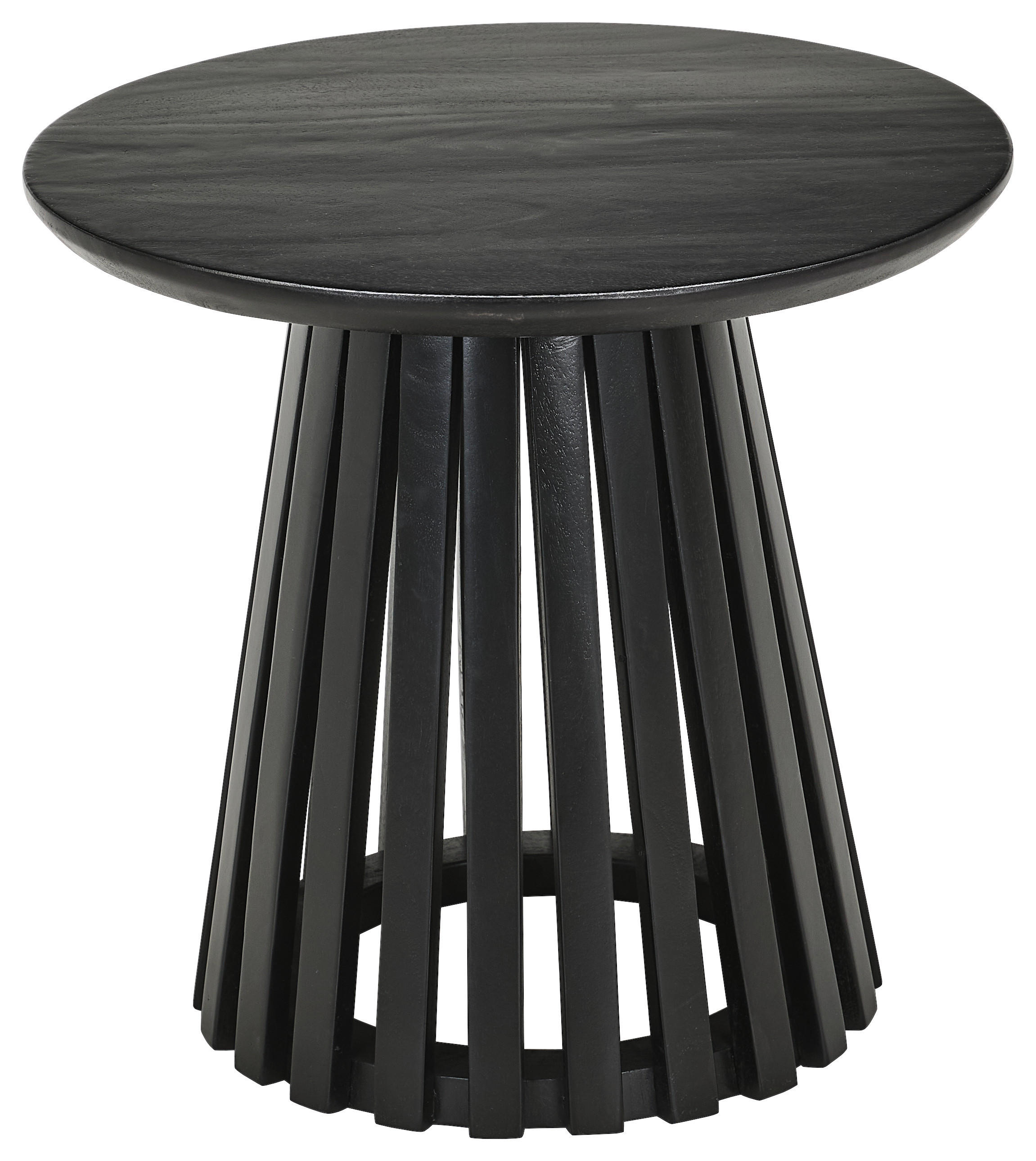 PRÍRUČNÝ STOLÍK, mangové drevo, čierna - čierna, Konventionell, drevo (50/46/50cm) - Livetastic