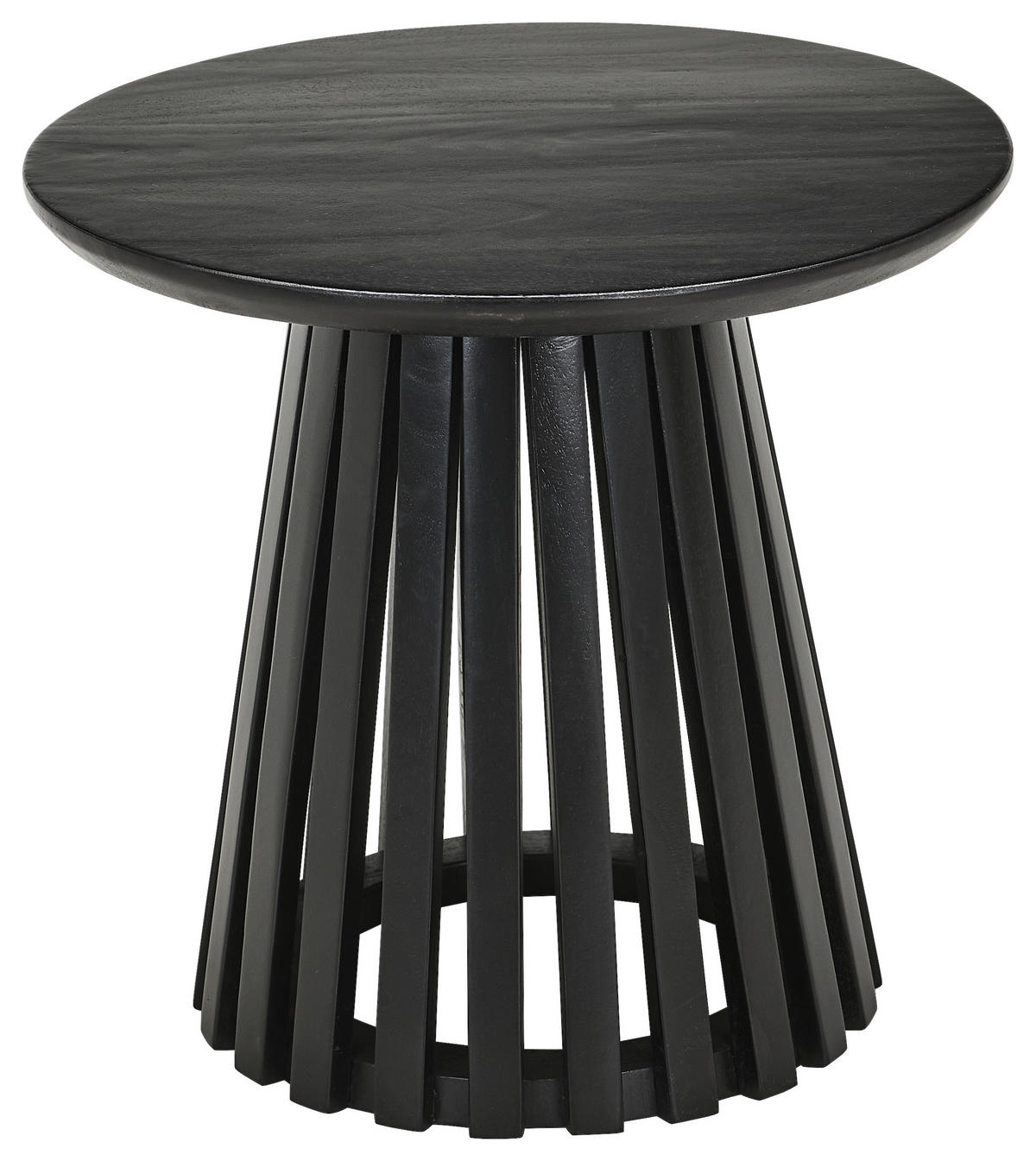 PRÍRUČNÝ STOLÍK, mangové drevo, čierna - čierna, Konventionell, drevo (50/46/50cm) - Livetastic