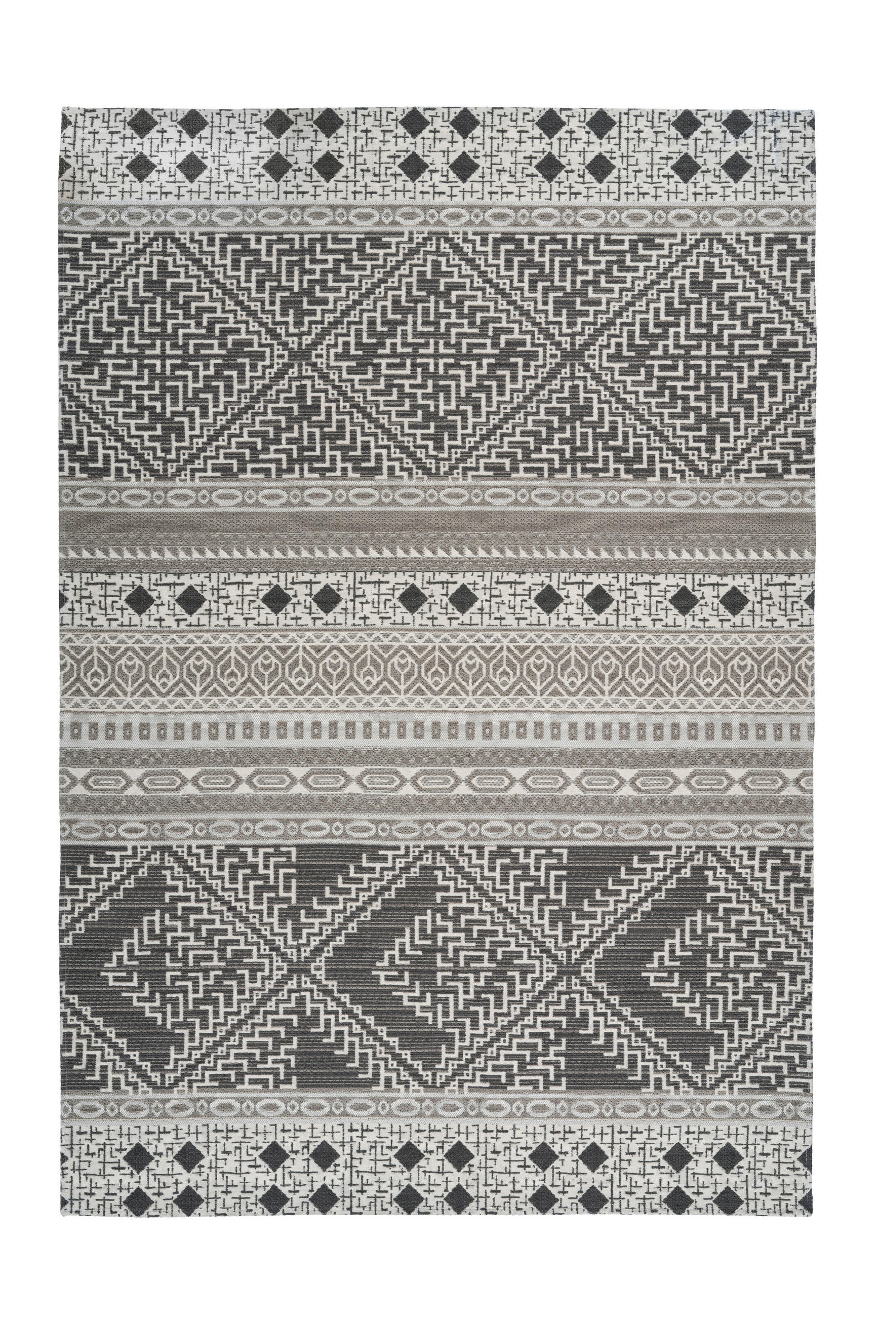 OUTDOORTEPPICH 200/290 cm Yoga Creme, Taupe  - Taupe/Creme, Trend, Kunststoff/Textil (200/290cm) - Kayoom