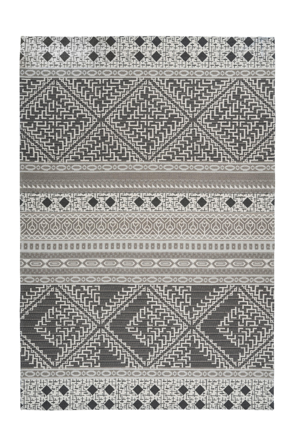 OUTDOORTEPPICH 200/290 cm Yoga Creme, Taupe  - Taupe/Creme, Trend, Kunststoff/Textil (200/290cm) - Kayoom