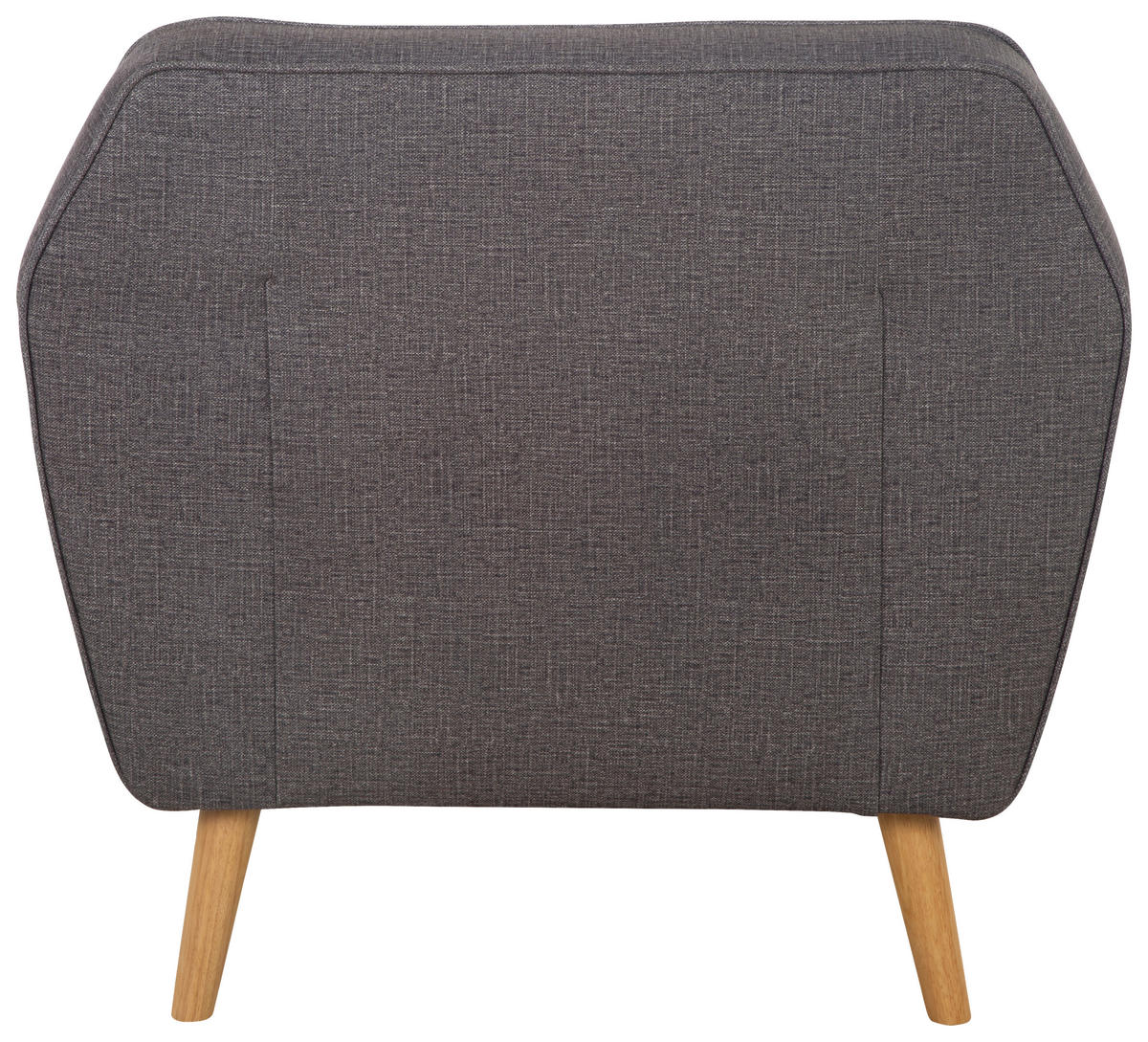 SEDACIA ZOSTAVA, textil, tmavosivá - prírodná farba/tmavosivá, Modern, drevo/textil (178.5/83/79cm) - P & B