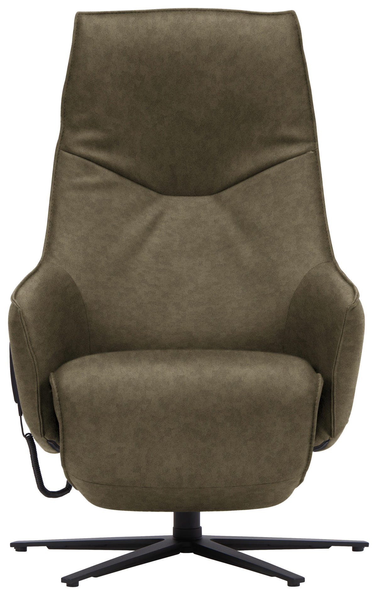 RELAXSESSEL in Leder Grün  - Anthrazit/Grün, Design, Leder/Metall (70/85/112cm) - Himolla Komfortklass