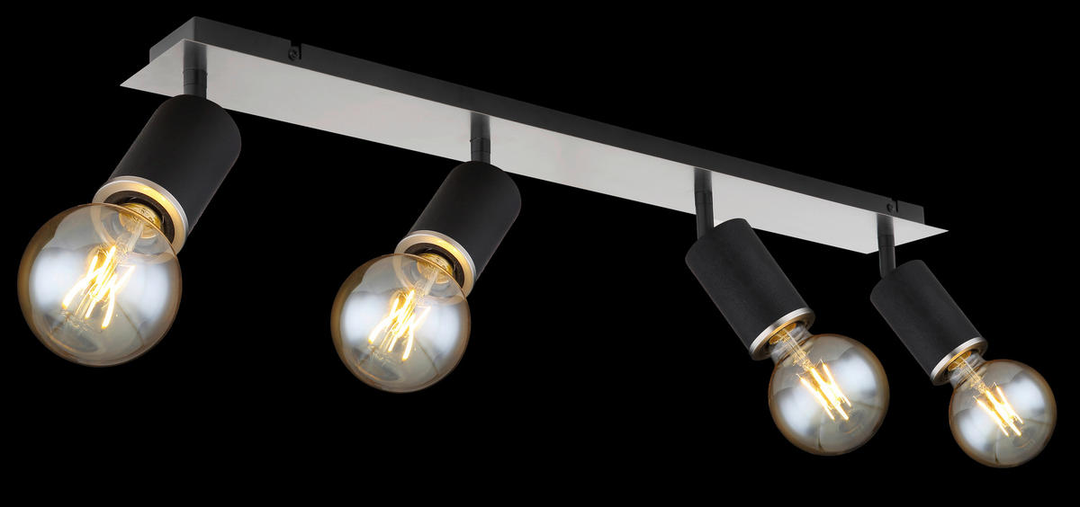SPOTLIGHT 80/10/18 cm   - svart, Basics, metall/trä (80/10/18cm) - Globo