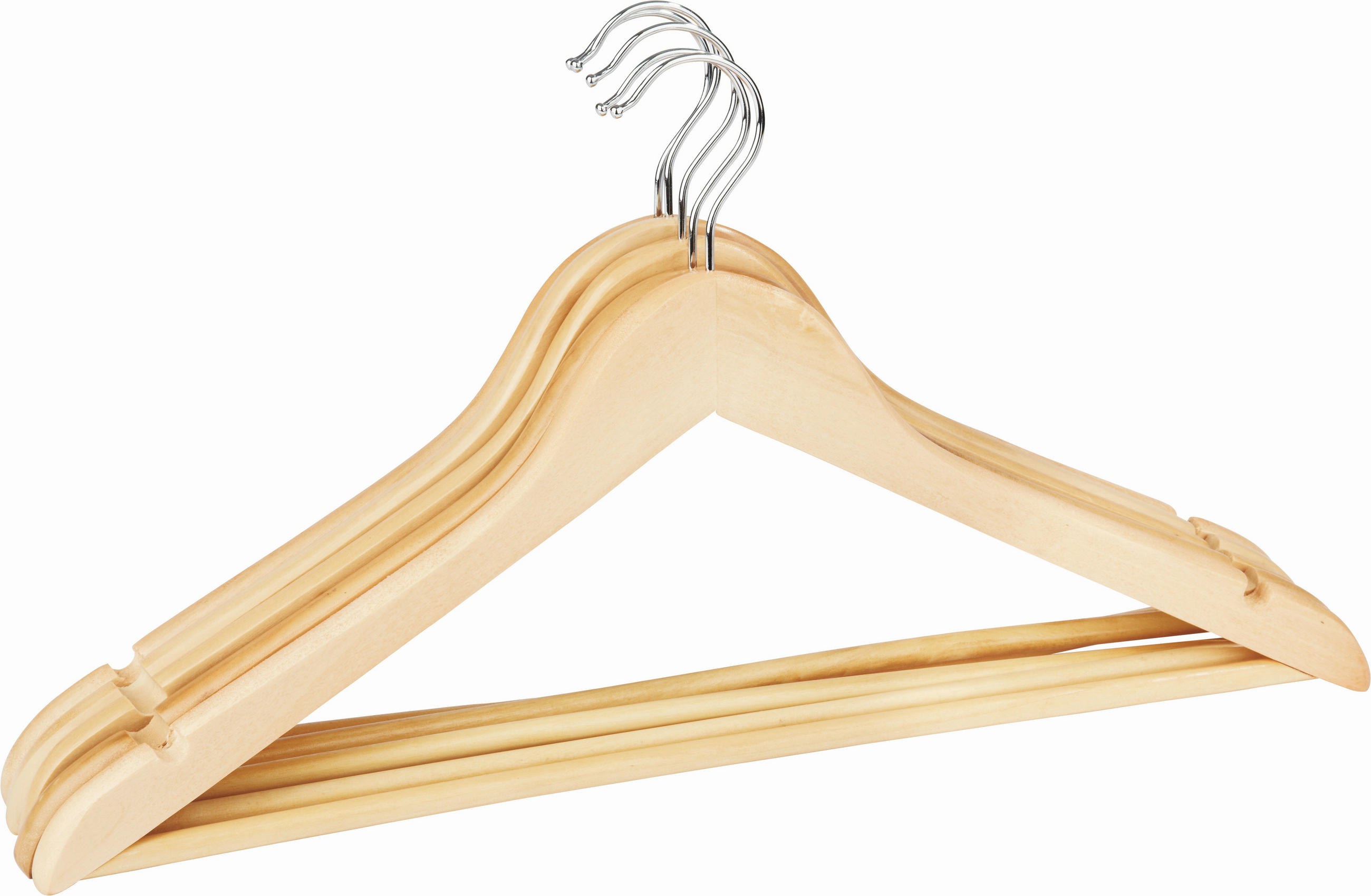 Kleiderbügel Aus Holz Finn 5er-Set