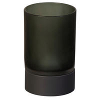 AKKU-TISCHLEUCHTE Ariva Pro 12/20 cm  - Salbeigrün/Hellgrau, Design, Glas/Metall (12/20cm)