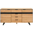 SIDEBOARD  in 181/80/42 cm  - Wildeiche/Schwarz, KONVENTIONELL, Holz/Holzwerkstoff (181/80/42cm) - Landscape