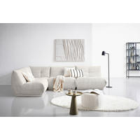 ECKSOFA Weiß Cord  - Weiß, Trend, Textil (210/315cm) - Livetastic