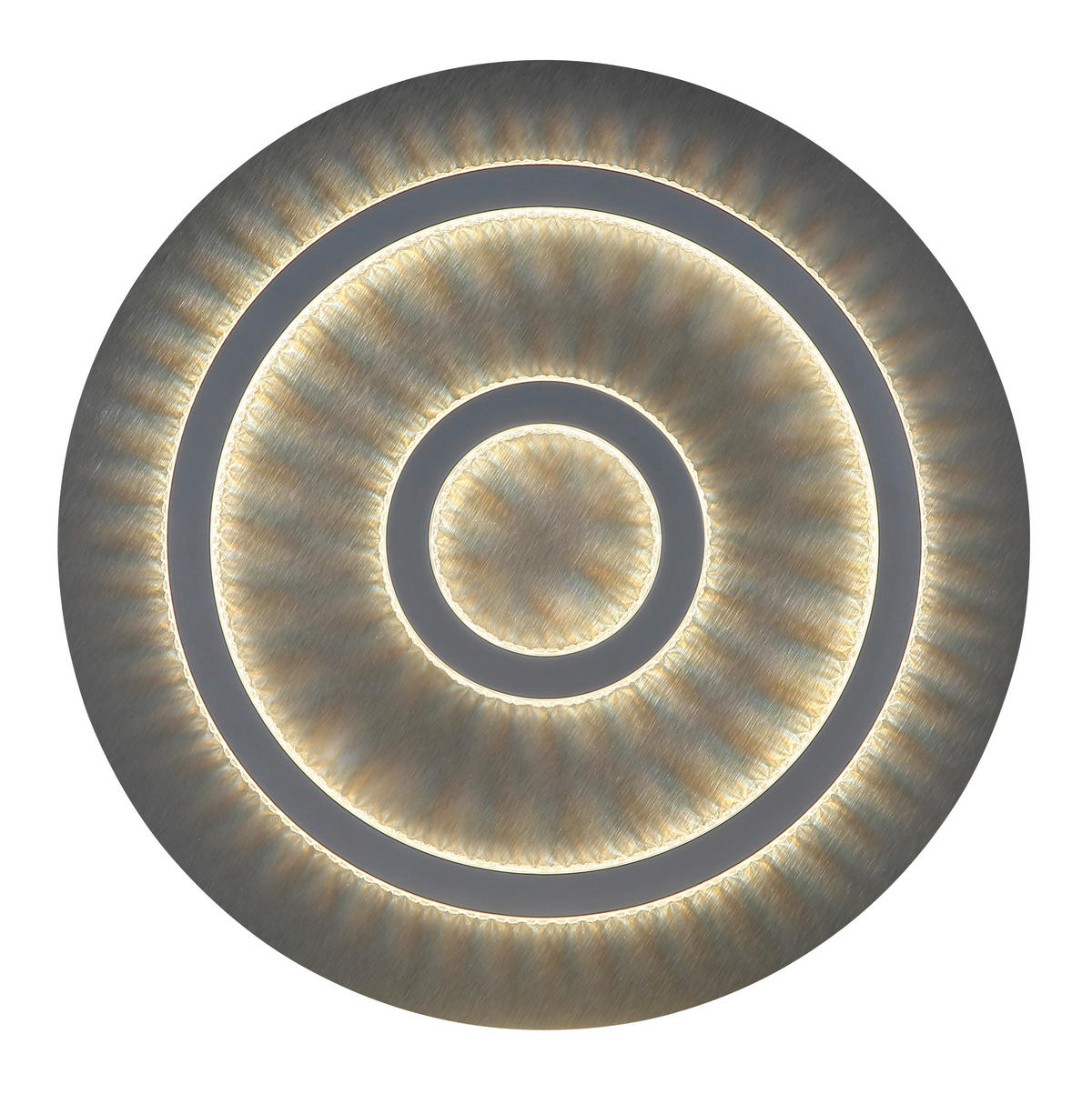 LED-DECKENLEUCHTE 45/5,5 cm   - Klar/Anthrazit, Design, Kunststoff/Metall (45/5,5cm) - Globo