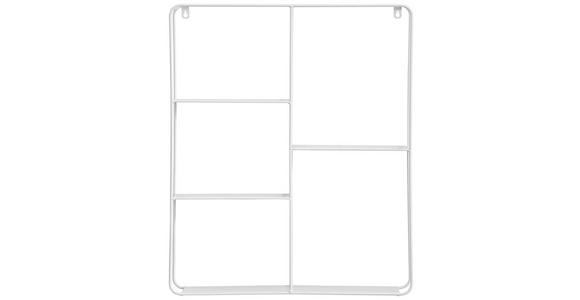 WANDREGAL 50/60/12 cm  - Kaschmir, Basics, Metall (50/60/12cm) - Landscape