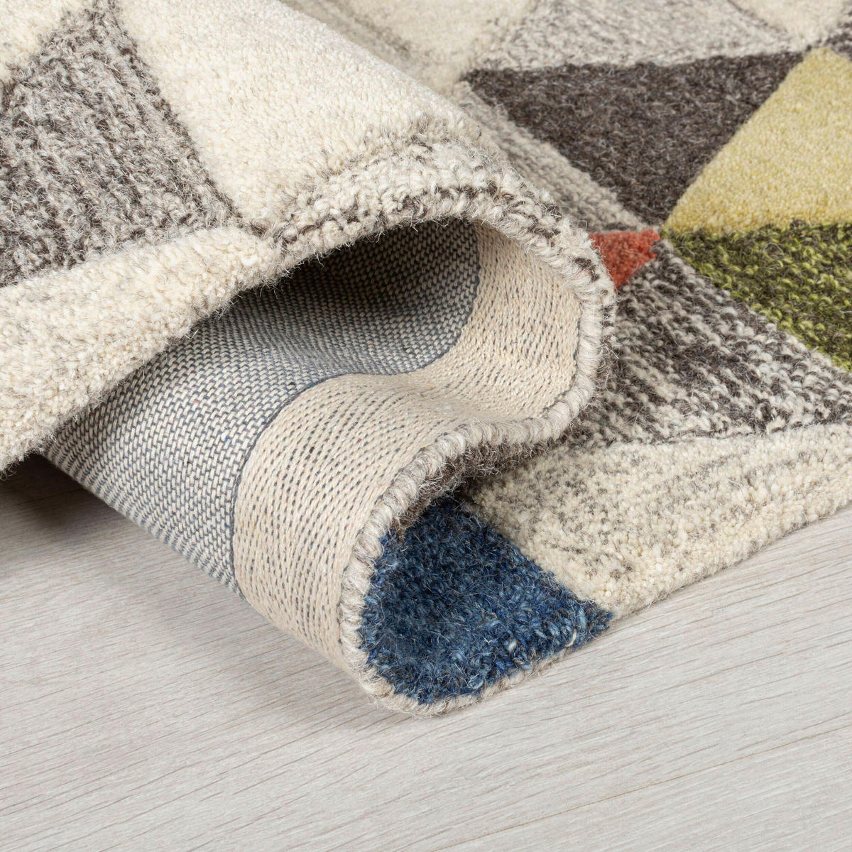 WOLLTEPPICH 230/160 cm Multicolor, Naturfarben  - Multicolor/Naturfarben, Basics, Textil (230/160cm) - Xora