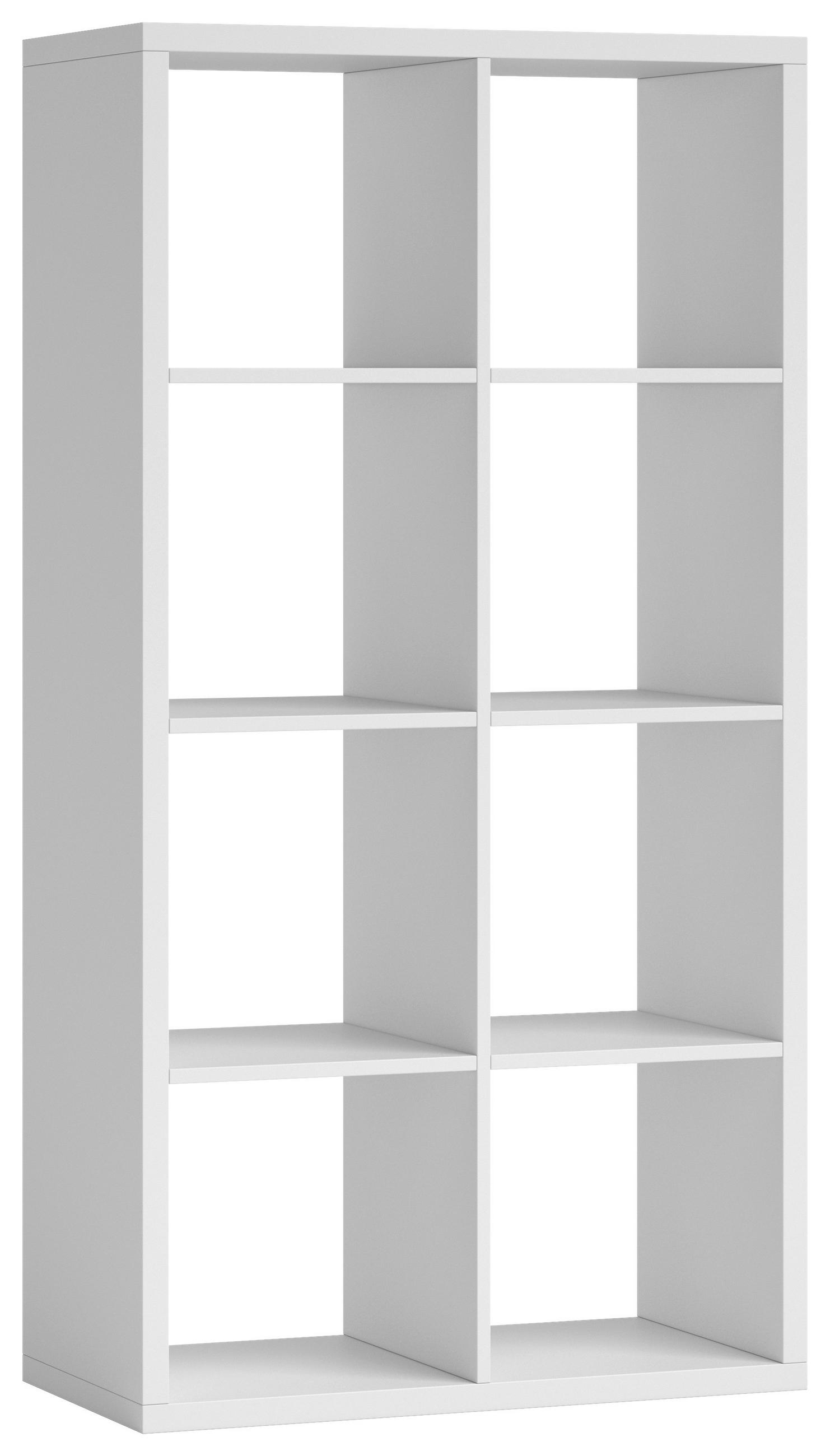 RAUMTEILER 77/147/38 cm  in Weiss  - Weiss, Design, Holzwerkstoff (77/147/38cm) - Carryhome