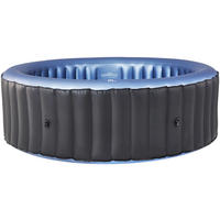 WHIRLPOOL MSPA COMFORT BERGEN 180/70 cm  - Blau/Anthrazit, KONVENTIONELL, Kunststoff (180/70cm)