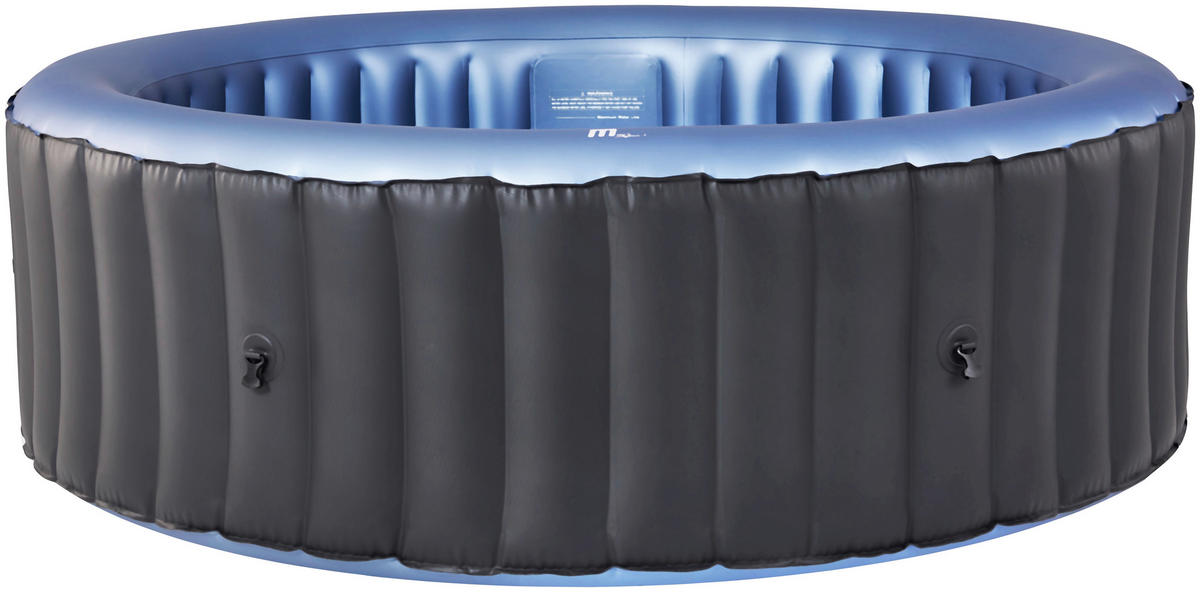WHIRLPOOL MSPA COMFORT BERGEN 180/70 cm  - Blau/Anthrazit, KONVENTIONELL, Kunststoff (180/70cm)