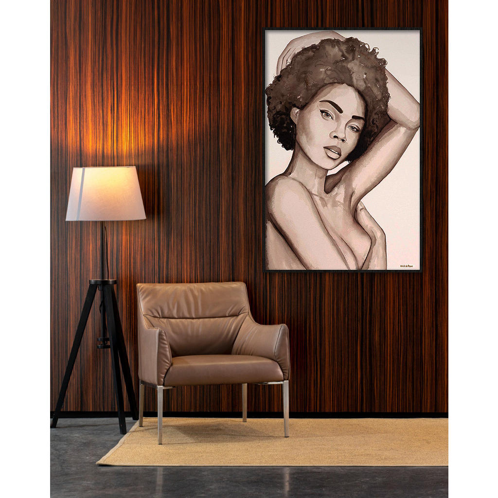 Thumbnail - Xxxl Bild, Grün, Kunststoff, 70x118x10 cm, einfache und schnelle Anbringung, matt, gerahmt, Bilder und Zubehör, Wandbild...