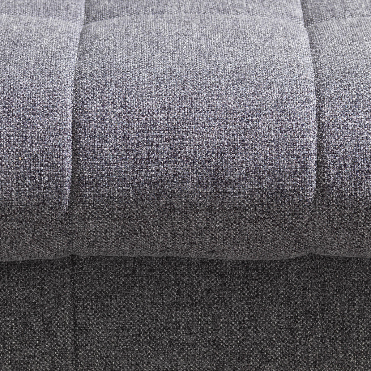 ZOFA S POSTELJNO FUNKCIJO,  siva tekstil  - barve kroma/siva, Design, umetna masa/tekstil (205/88/96cm) - Ti'me