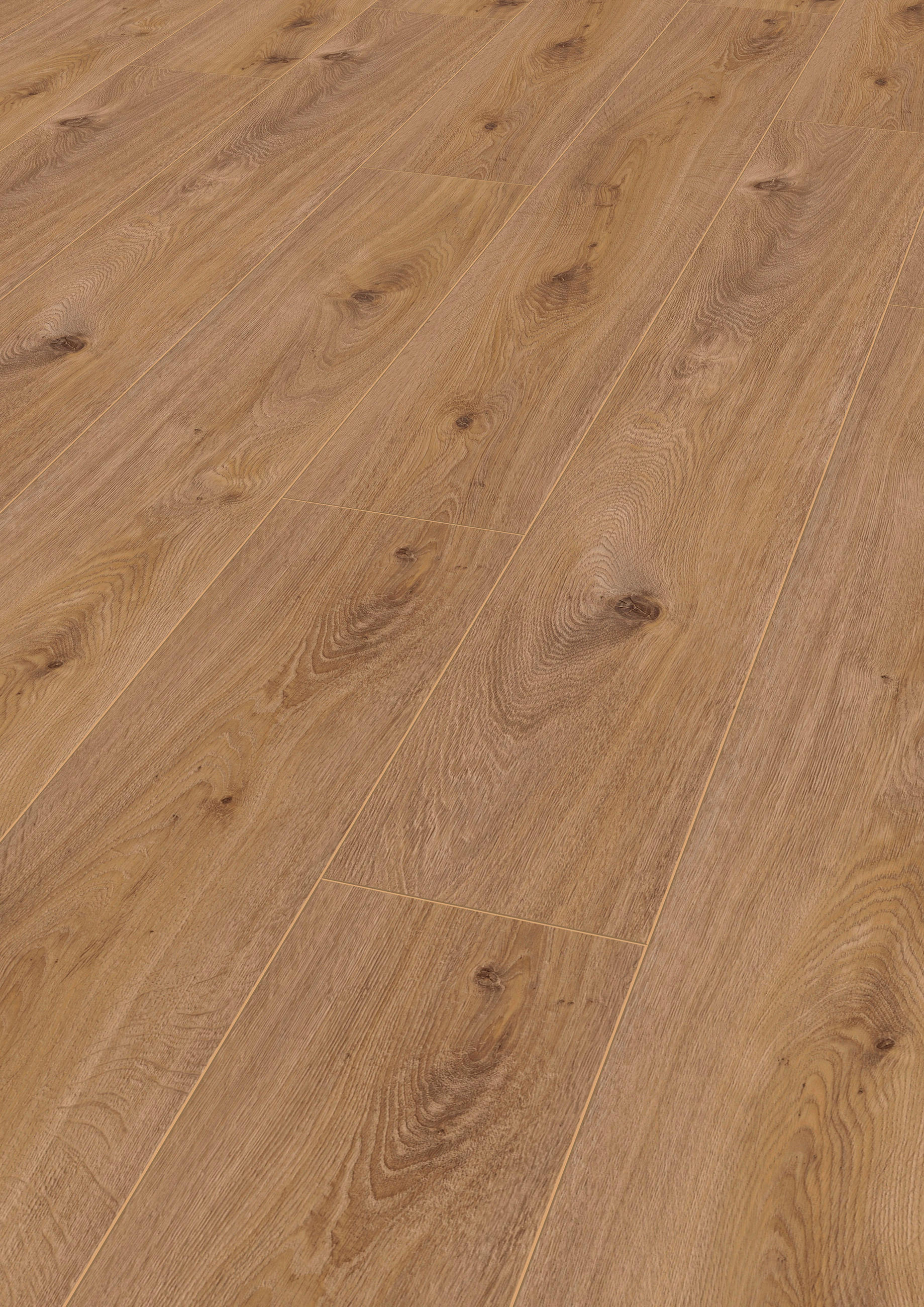 LAMINATBODEN Exquisit  - Eichefarben, KONVENTIONELL, Holz (138.0/19.3/0.8cm)
