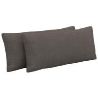 NIERENKISSEN  - Graphitfarben, KONVENTIONELL, Textil (65/25cm) - Sit & More