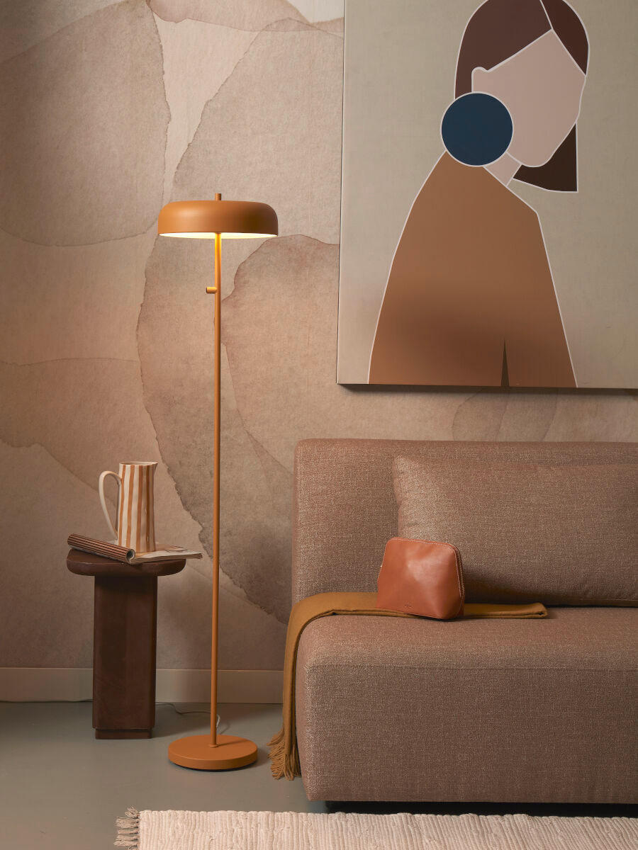 STEHLEUCHTE 30/145,5 cm    - Orange, Trend, Metall (30/145,5cm) - It's about Romi